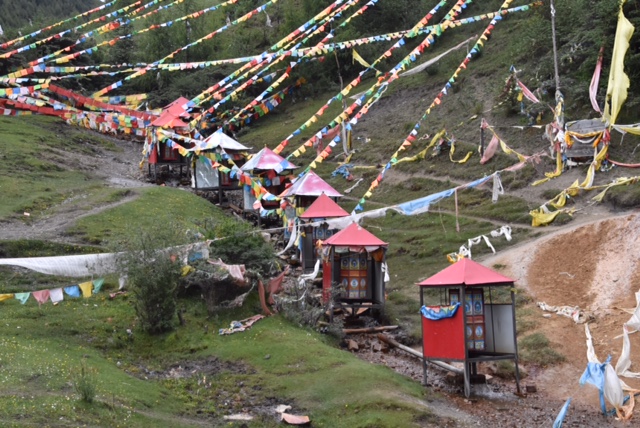 Prayer Wheels Driven by Water