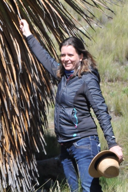 Susanna Montesinos, the local organiser, Peru Tour